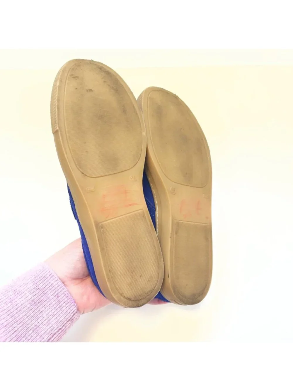 Jacadi Blue Suede Sneakers, Size 3.5